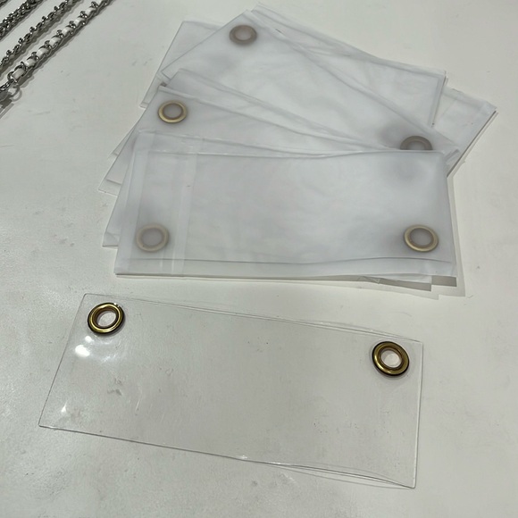 Unbranded adjustable chains: metal & faux leather + inserts available - Picture 13 of 13